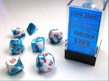 7pc Chessex Gemini Dice Sets - Campaign Supplies