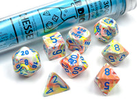 Chessex Lab Dice '5' Polyhedral 7pc Sets - Campaign Supplies