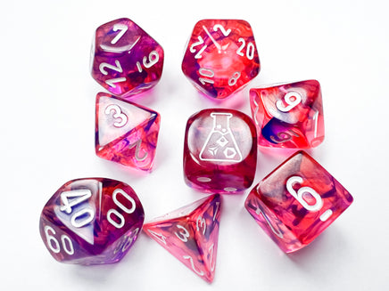 Chessex Lab Dice '6' Polyhedral 7pc Sets - Campaign Supplies