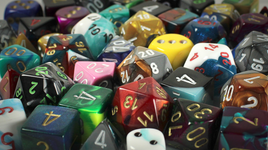 7pc Chessex Gemini Dice Sets - Campaign Supplies