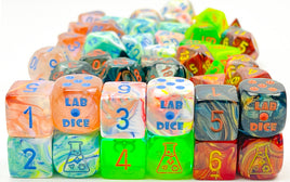 Chessex Lab Dice '5' Polyhedral 7pc Sets - Campaign Supplies