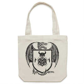 Dragon Canvas Tote Bag - Campaign Supplies