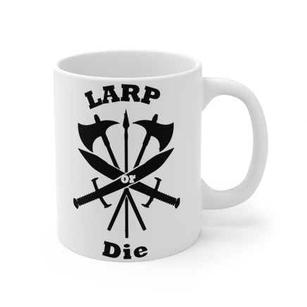 Larp or Die Coffee Cup - Campaign Supplies