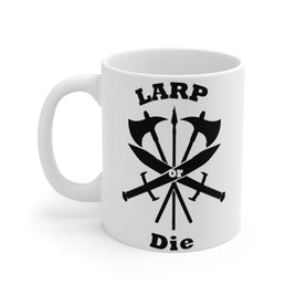 Larp or Die Coffee Cup - Campaign Supplies