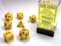 7 pc Chessex Opaque Dice Sets - Campaign Supplies