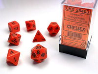 7 pc Chessex Opaque Dice Sets - Campaign Supplies