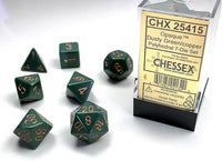 7 pc Chessex Opaque Dice Sets - Campaign Supplies