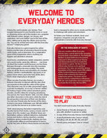 Everyday Heroes:  Core Rulebook: Special Edition - Campaign Supplies
