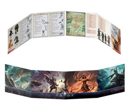 D&D Temple of Elemental Evil DM Screen - Campaign Supplies