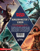 D&D Temple of Elemental Evil DM Screen - Campaign Supplies