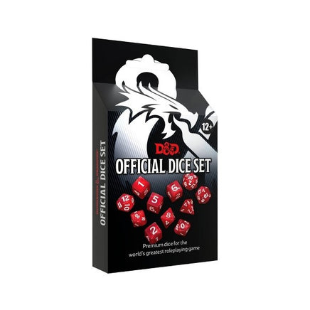 D&D Official Dice Set - 11 piece - Campaign Supplies