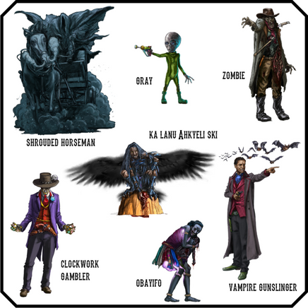 Haunted West RPG - Campaign Supplies