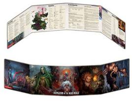 D&D Waterdeep Dungeon of the Mad Mage DM Screen - Campaign Supplies