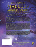Call of Cthulhu:  Malleus Monstrorum:  Cthulhu Mythos Bestiary - Campaign Supplies