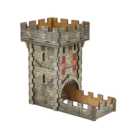 Medieval Dice Tower - Coloured - Campaign Supplies