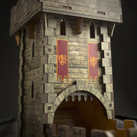 Medieval Dice Tower - Coloured - Campaign Supplies