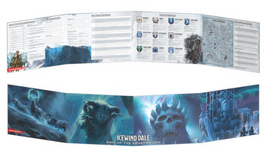 D&D Icewind Dale: Rime of the Frostmaiden DM Screen - Campaign Supplies