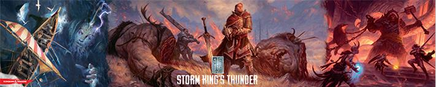 D&D Storm Kings Thunder DM Screen - Campaign Supplies