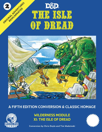 D&D 5th Edition: Original Adventures Reincarnated #2 - The Isle of Dread - Campaign Supplies
