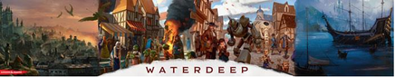 D&D Waterdeep Dragon Heist DM Screen - Campaign Supplies