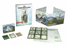 D&D Dungeon Masters Screen Wilderness Kit - Campaign Supplies